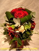 Red Rose Vase Arrangement. F A 3